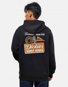לצפייה במוצר קפוצ'ון Dickies שחור עם הדפס 