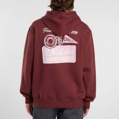 לצפייה במוצר קפוצ'ון Dickies בורדו עם הדפס