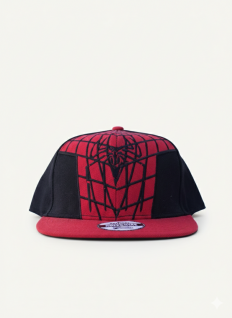 לצפייה במוצר כובע סנאפבק ספיידרמן (Marvel) – דגם קורי עכביש אדום/שחור