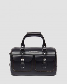 לצפייה במוצר Dr. Martens Small Kiev Leather Bowling Bag - Black